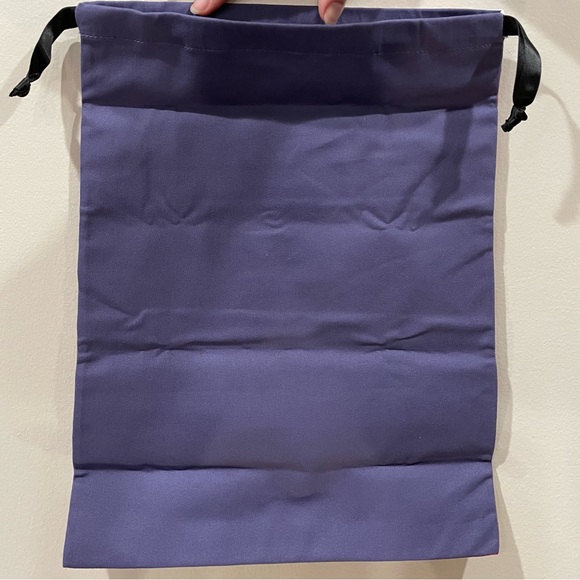 DIOR Drawstring Striped Summer Travel Pouch Bag Medium Size NEW - Picture 2 of 10